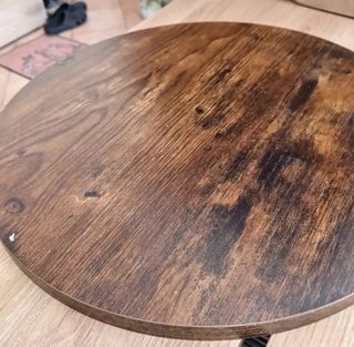 2 Sedie Alte Sgabelli in Legno e Metallo Nuove