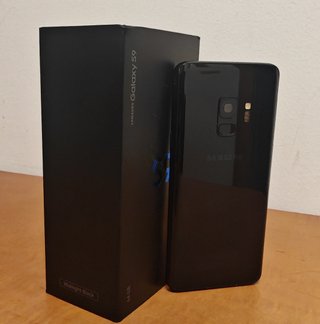 Samsung Galaxy S9 Negro COMO NUEVO en CAJA+regalos