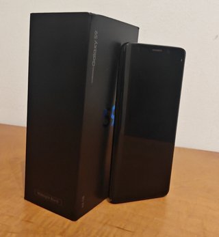Samsung Galaxy S9 Negro COMO NUEVO en CAJA+regalos