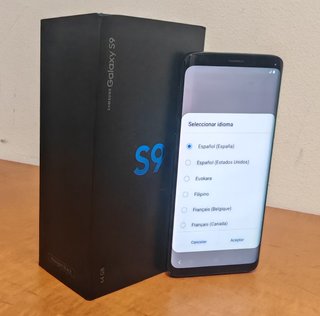 Samsung Galaxy S9 Negro COMO NUEVO en CAJA+regalos