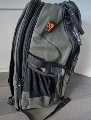 Mochila Paco Martínez verde nueva con etiquetas