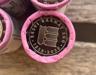 Lote 15 monedas 2€ 2025 UNC
