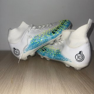Zapatillas Fútbol Azul y Verde