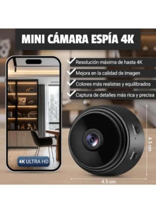 Cámara Vigilancia Espía WiFi Mini