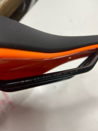 : Sillín KTM MTB Sport Negro Naranja