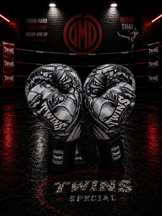 Guantes de Boxeo Twins Fancy Kabuki, Nuevos.