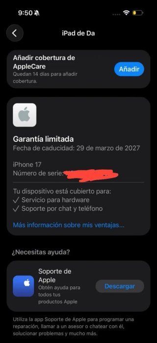 iPhone 17 256 GB Azul