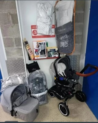 Cochecito Bebé Jane Rider 4 Piezas con accesorios