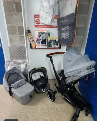 Cochecito Bebé Jane Rider 4 Piezas con accesorios