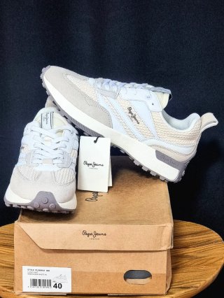 Zapatillas Pepe Jeans Beige/Blanco Talla 41