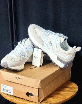Zapatillas Pepe Jeans Beige/Blanco Talla 41