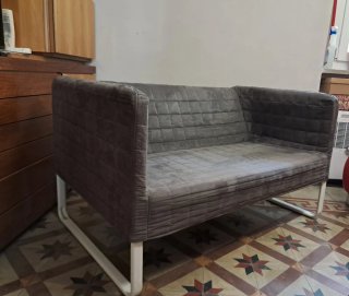 Divano 2 posti IKEA grigio