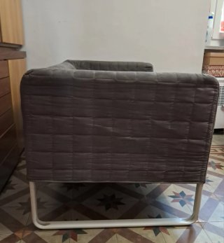 Divano 2 posti IKEA grigio