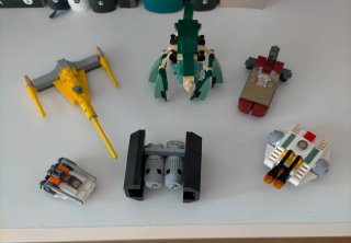 Lote 6 Naves Lego