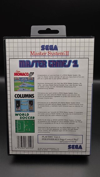 Master Games I - Sega Master System II