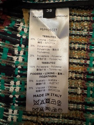 Chaqueta corta con flecos mujer Atos Lombardini
