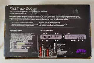 Interfaz de Audio Avid Fast Track Duo
