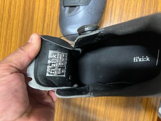 Zapatillas Fizik Tempo Ciclismo Negro numero 43