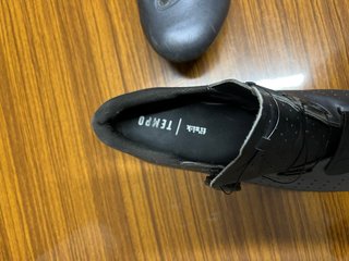 Zapatillas Fizik Tempo Ciclismo Negro numero 43