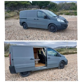 Furgoneta camper fiat scudo 2010