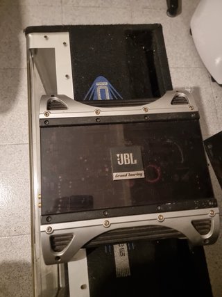 Subwoofer MAC Doble+etapa de potencia JBL