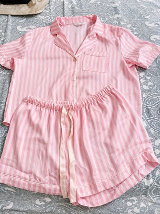 Pijama corto rayas verano