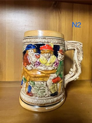 Boccali Birra Ceramica Stile Bavarese