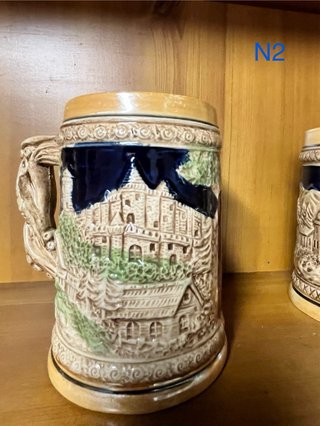 Boccali Birra Ceramica Stile Bavarese