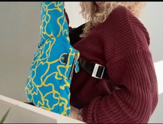 Bolso Tous Azul y Amarillo