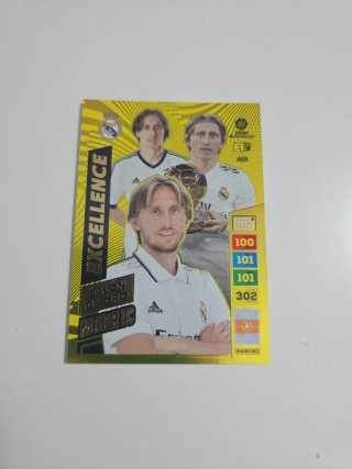 Cromo Luka Modric Balón de Oro Panini