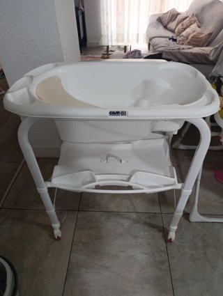 Bañera cambiador plegable