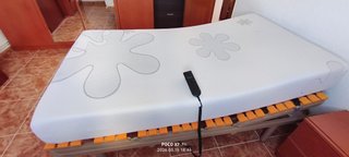 Cama articulada 105x190 + Colchón Poliéster