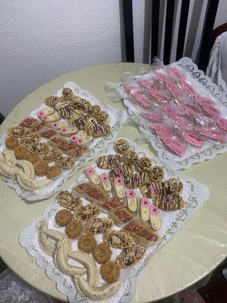 Dulces y salados marroquíes caseros variedad 🇲🇦🇪🇸