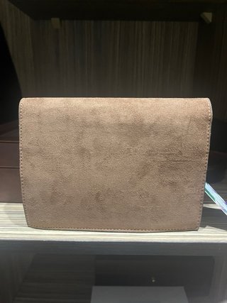 Bolso de ante multicolor