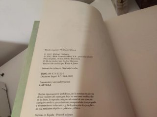 Libro paciente