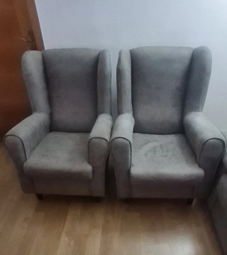 Butacas gris cemento 150 las 2
