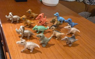 Lote Dinosaurios Kinder Sorpresa