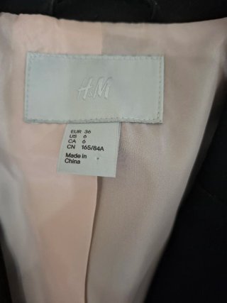 Blazer donna H&M nero