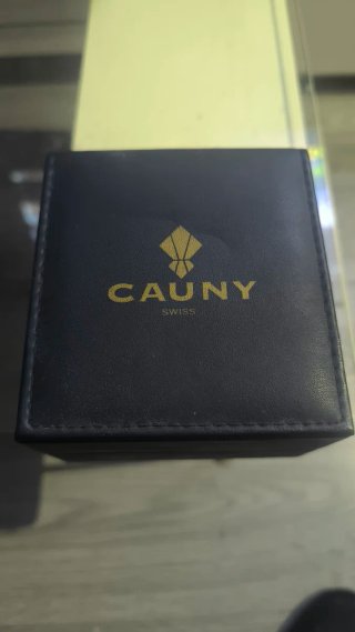 Reloj Cauny Plata y Blanco
