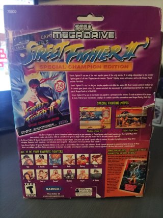 Consola Sega Mega Drive Street Fighter II
