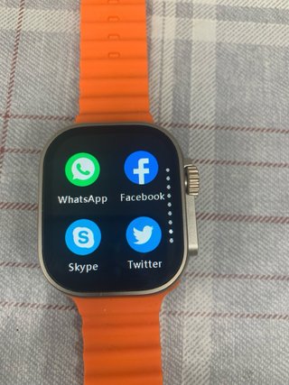 Reloj inteligente y auriculares