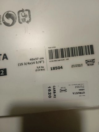 Estanterías blancas Ikea madera