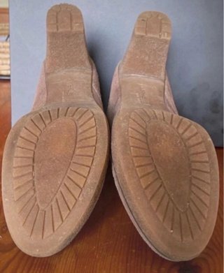 Scarpe tacco scamosciate
