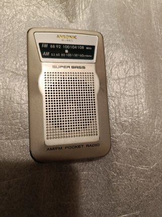 Radio portátil vintage