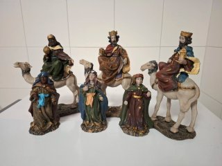 Figuras Reyes Magos Belén