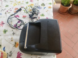 TV portatile vintage IRRADIO nero