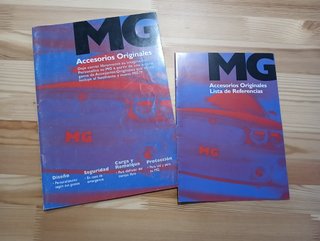 Catálogo Accesorios MG (español) Lista Referencias