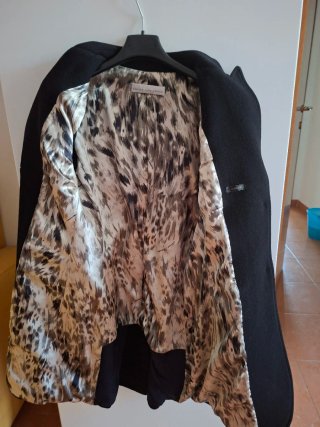 Cappotto nero elegante