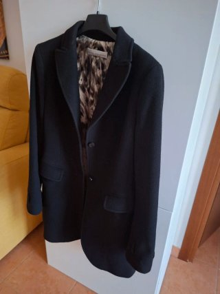 Cappotto nero elegante
