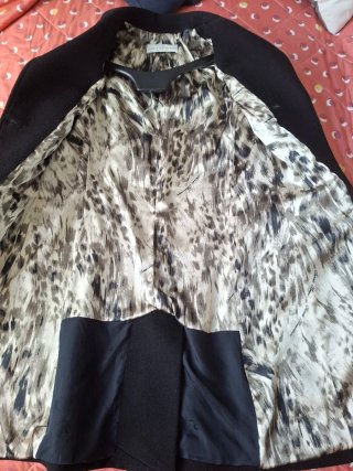 Cappotto nero elegante